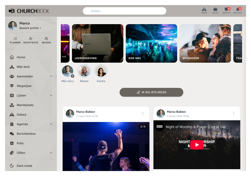 Communicatie en community in de kerkapp