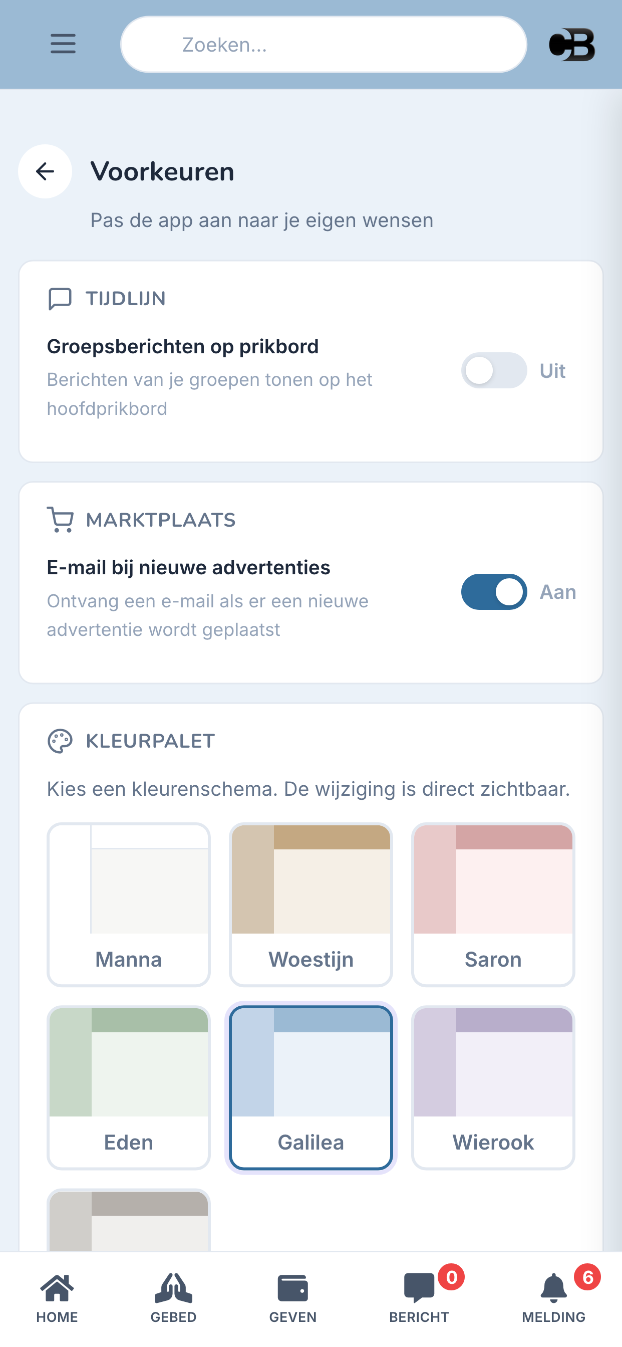 Churchbook 2026 mobiel - detail